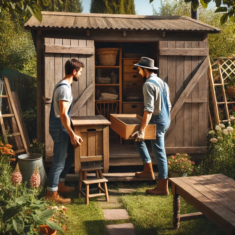 Shed waste removal cost in London