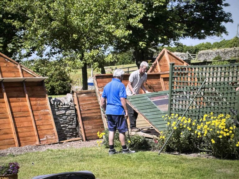 Garden shed removal service in London